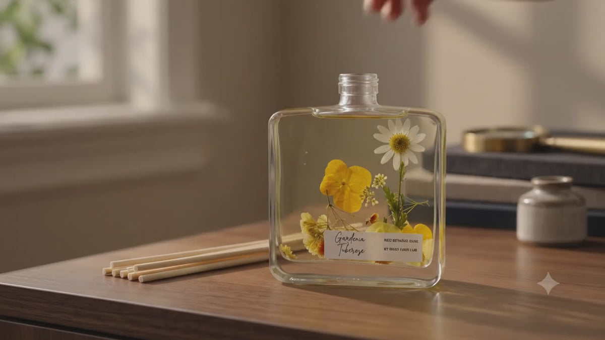 Botanical Reed Diffuser 4 oz | Artisan Home Fragrance
